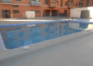 COMMON SPACE POLIURETHANE MEMBRANE WATERPROOFING IN RESIDENTIAL BUILDINGS