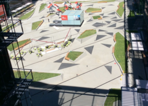 CENTRAL PARKING DECK WATERPROOFING AND PAVEMENT IN CAMPUS VODAFONE SQUARE
