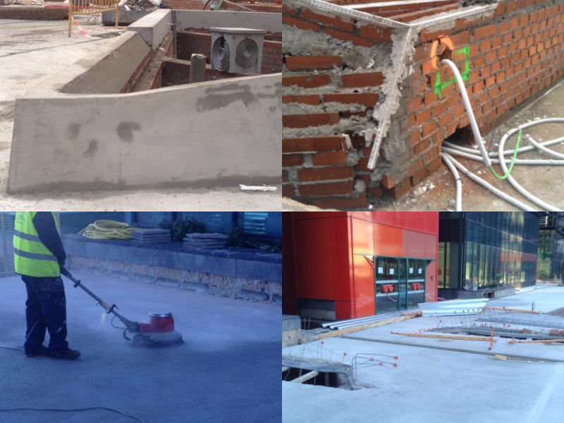 CENTRAL PARKING DECK WATERPROOFING AND PAVEMENT IN CAMPUS VODAFONE SQUARE