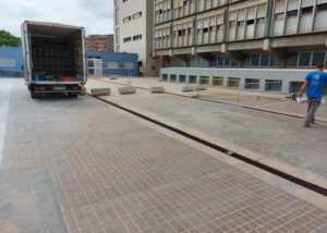 Impermeabilización de cubierta en hospital