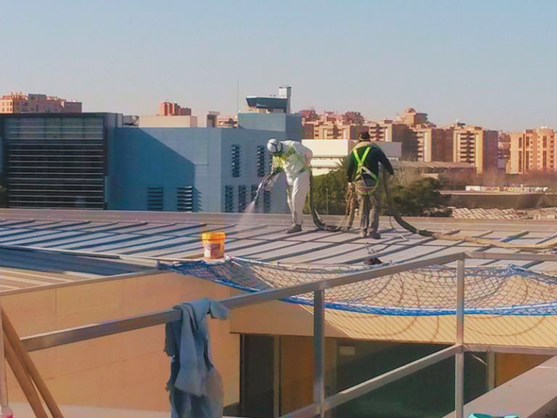 Impermeabilización con Poliurea