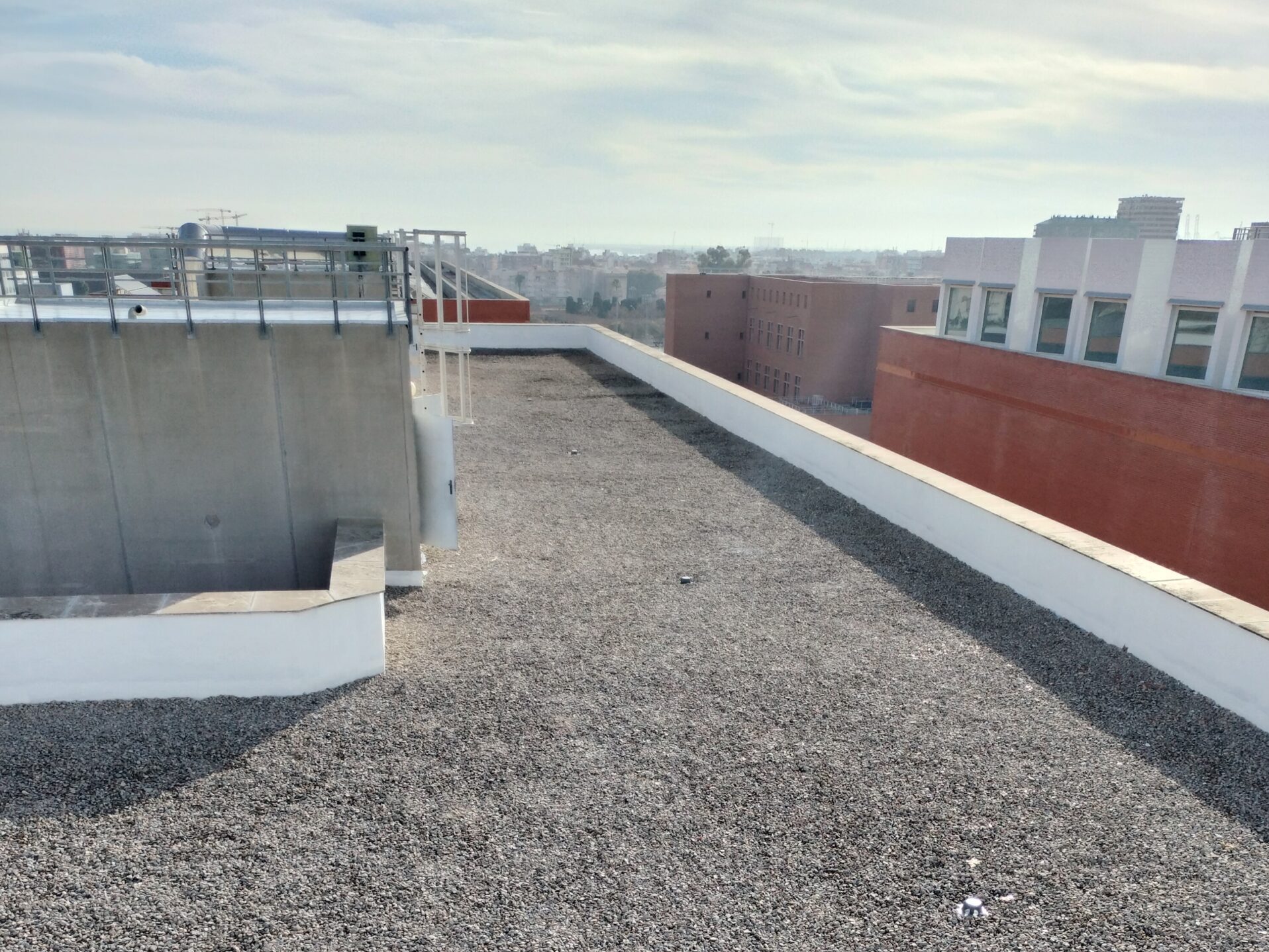 Finalización con gravas Facultad de Derecho UV