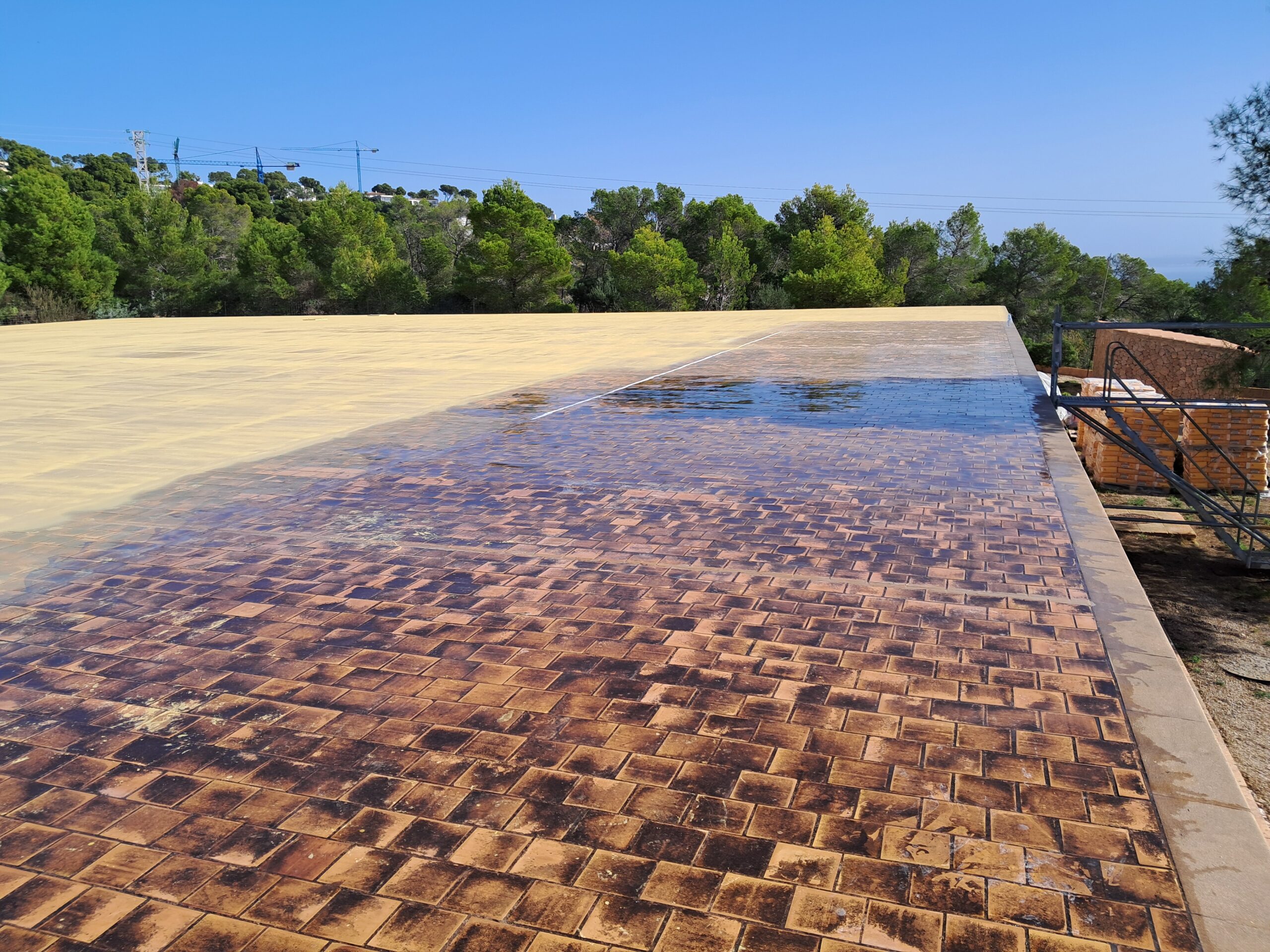 Impermeabilización de cubierta en Costa d'en Blanes