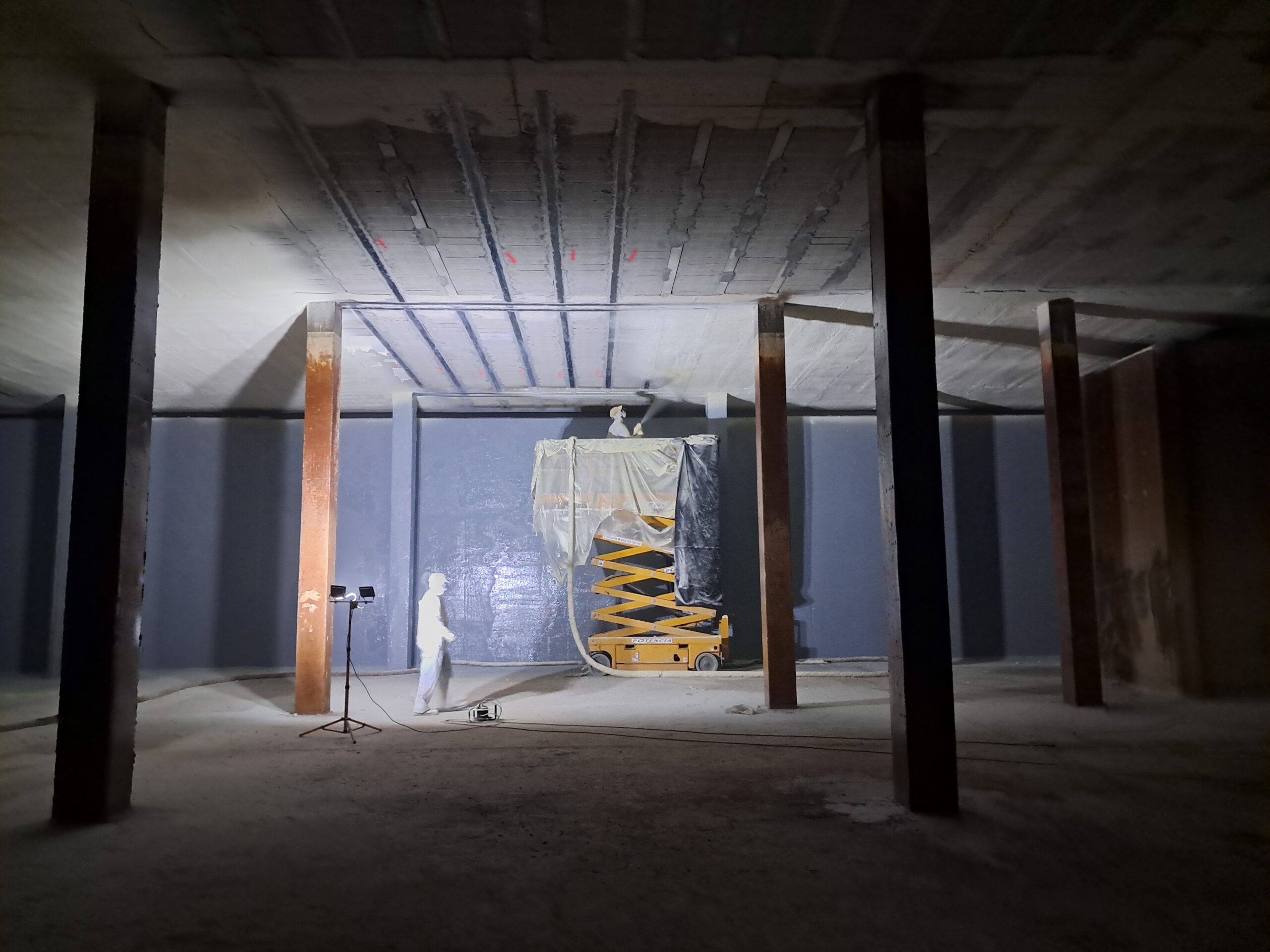 Proyección en depósito Mallorca