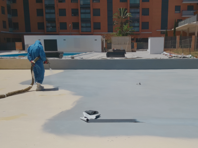 Proyección con Poliurea