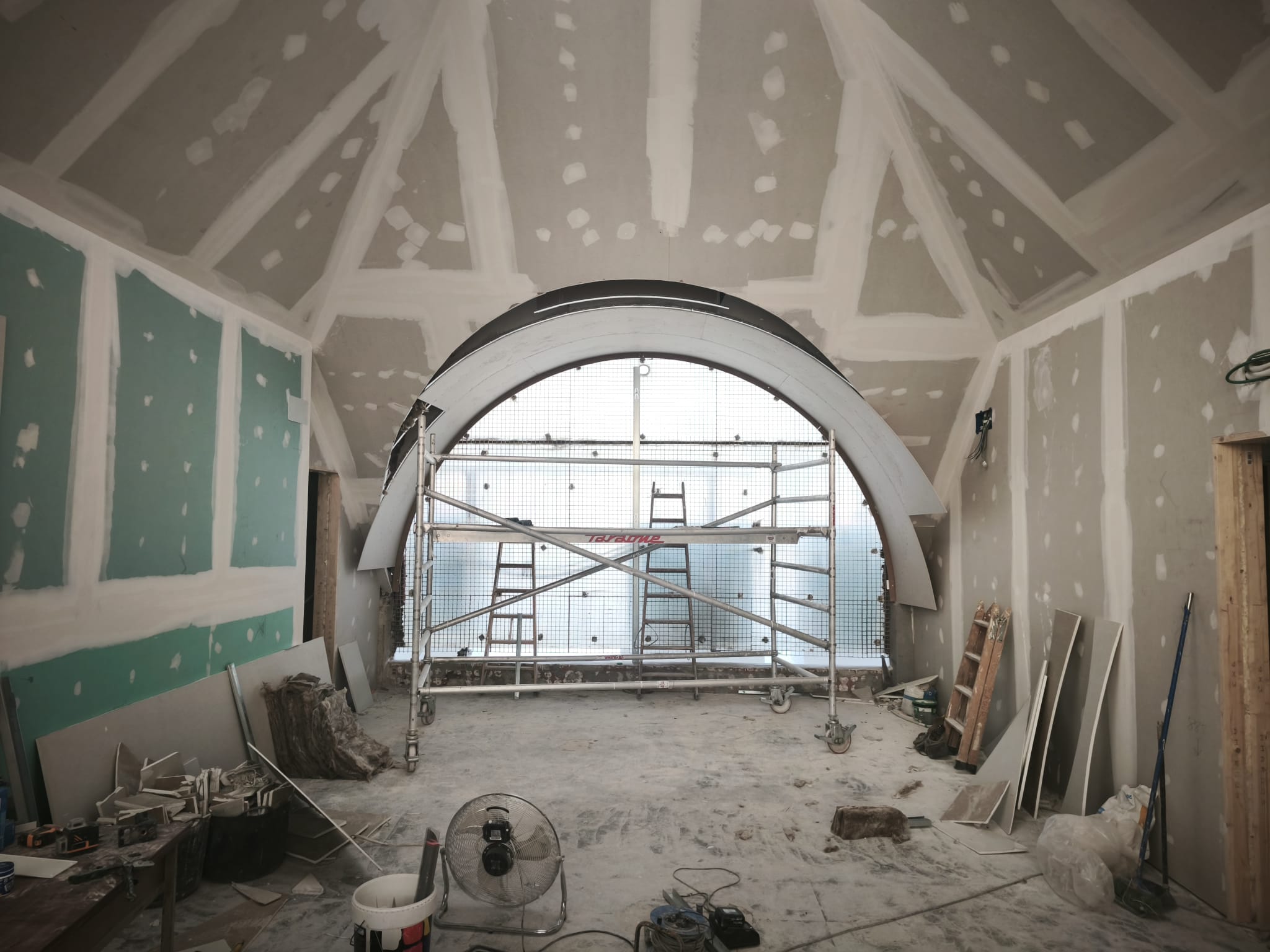 Rehabilitación interior antes